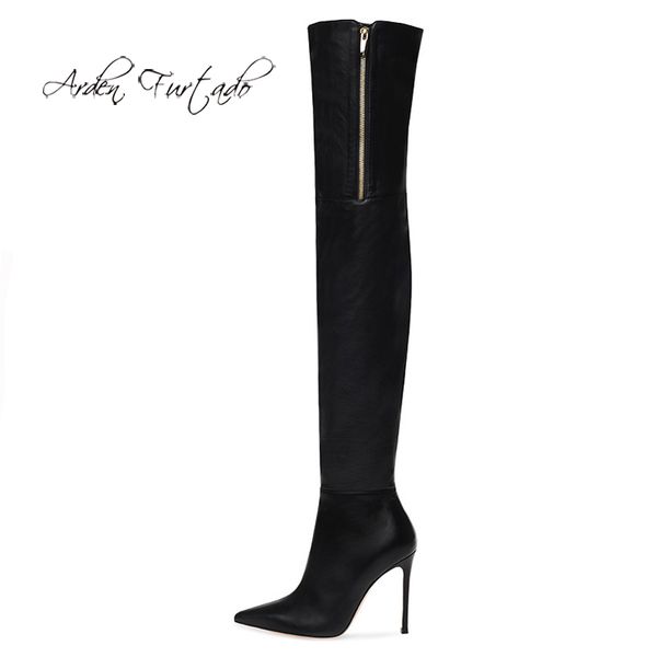 arden furtado fashion women's shoes winter pointed toe stilettos heels zipper elegant ladies boots pure color over the knee high, Black
arden furtado fashion women's shoes winter pointed toe stilettos heels zipper elegant ladies boots pure color over the knee high, Black