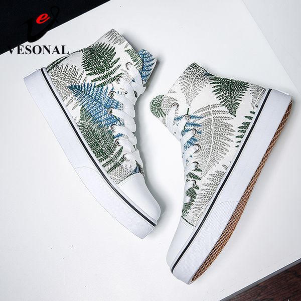 vesonal 2019 high canvas men shoes casual embroidery comfortable male sneakers vulcanize students breathable footwear, Black
vesonal 2019 high canvas men shoes casual embroidery comfortable male sneakers vulcanize students breathable footwear, Black