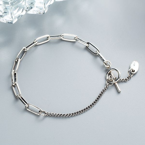 2019 new arrival fashion real silver personality bracelet for women 925 sterling silver retro style charm bracelet jewelry, Golden;silver
2019 new arrival fashion real silver personality bracelet for women 925 sterling silver retro style charm bracelet jewelry, Golden;silver