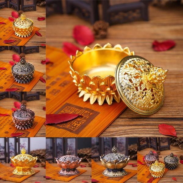 alloy hollow incense burner aromatherapy furnace lotus shaped incense burners double dragon ear hollow home censers
alloy hollow incense burner aromatherapy furnace lotus shaped incense burners double dragon ear hollow home censers