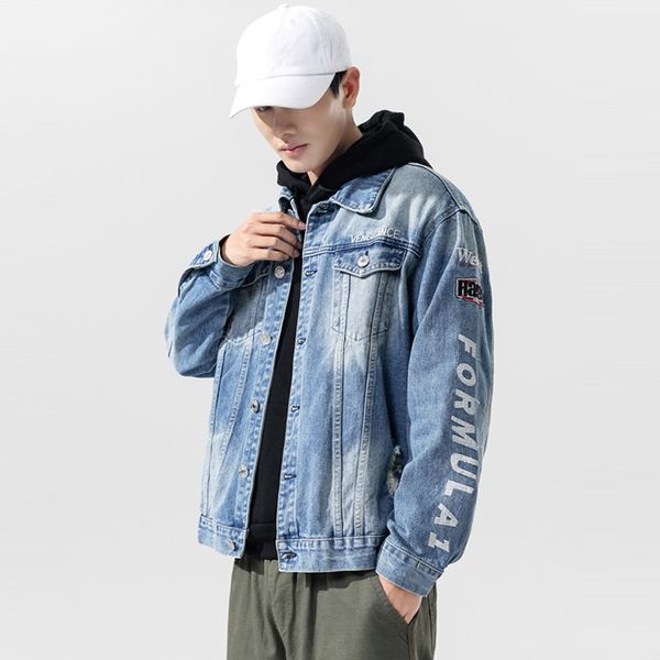 men's jackets 2021 spring autumn clothes men denim jacket size 5xl outwear jeans coat plus ripped hole letter print, Black;brown
men's jackets 2021 spring autumn clothes men denim jacket size 5xl outwear jeans coat plus ripped hole letter print, Black;brown