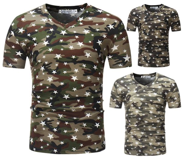 foreign trade wholesale new european and american fashion fashion v-neck camouflage five-star pattern short sleeve t-shirt men's wear i, White;black
foreign trade wholesale new european and american fashion fashion v-neck camouflage five-star pattern short sleeve t-shirt men's wear i, White;black