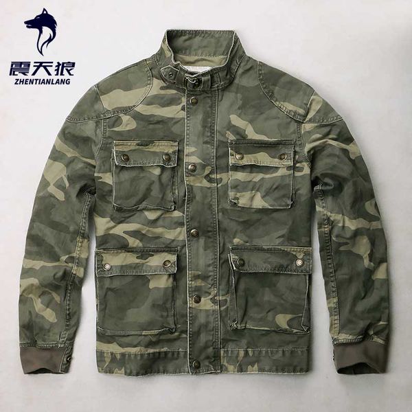 with multi pockets style camo jacket men casual jacket outdoor coat cotton cargo stand collar 2020 autumn winter, Black;brown
with multi pockets style camo jacket men casual jacket outdoor coat cotton cargo stand collar 2020 autumn winter, Black;brown