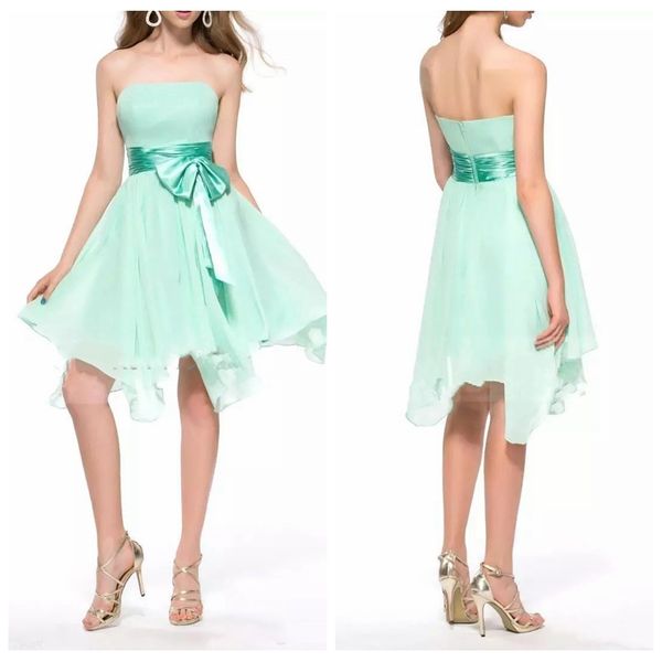 strapless a-line chiffon short bridesmaids dresses custom 2019 formal vestidos de soiree junior young honor of maid guest wear, White;pink
strapless a-line chiffon short bridesmaids dresses custom 2019 formal vestidos de soiree junior young honor of maid guest wear, White;pink