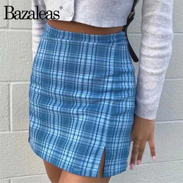 bazaleas high waist split short skirt mini skirt harajuku plaid skirts womens streetwear slim tartanblue women a-line, Black
bazaleas high waist split short skirt mini skirt harajuku plaid skirts womens streetwear slim tartanblue women a-line, Black