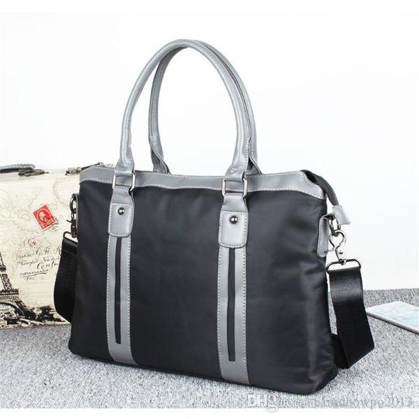 wholesale men handbag waterproof wear-resistant oxford cloth men business briefcase fashion stripes contrast color shoulder messenger bag
wholesale men handbag waterproof wear-resistant oxford cloth men business briefcase fashion stripes contrast color shoulder messenger bag