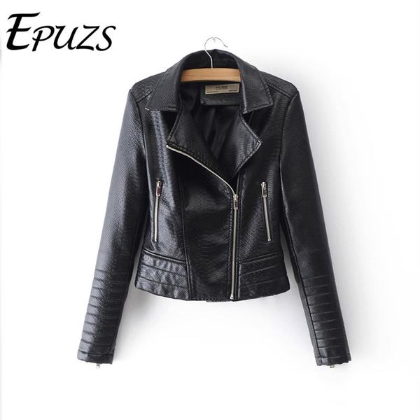 zipper pu leather jacket women punk motorcycle coat faux leather coats autumn winter biker outerwear female streetwear, Black
zipper pu leather jacket women punk motorcycle coat faux leather coats autumn winter biker outerwear female streetwear, Black
