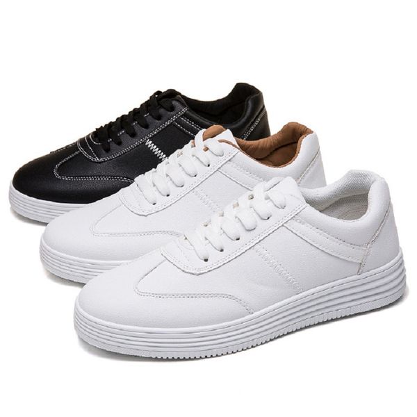 classic men casual shoes white black boys leather skateboard fashion designer mens trainers sports sneakers size 40-44
classic men casual shoes white black boys leather skateboard fashion designer mens trainers sports sneakers size 40-44