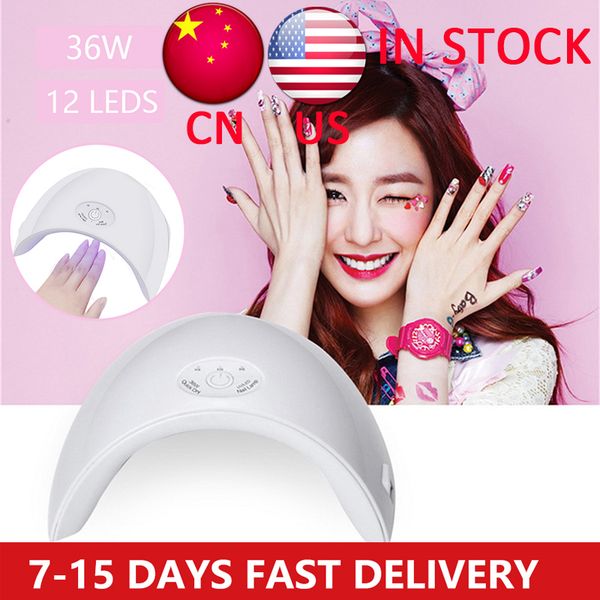 new 36w led lamp nail dryer for all types gel 12 leds lamp for nail machine curing usb connector manicure ptherapy machine
new 36w led lamp nail dryer for all types gel 12 leds lamp for nail machine curing usb connector manicure ptherapy machine
