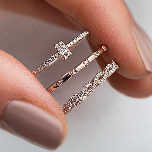 3pcs/set charm crystal thin stackable twist ring set ladies single stone engagemen wedding ring flash inlaid, Slivery;golden
3pcs/set charm crystal thin stackable twist ring set ladies single stone engagemen wedding ring flash inlaid, Slivery;golden