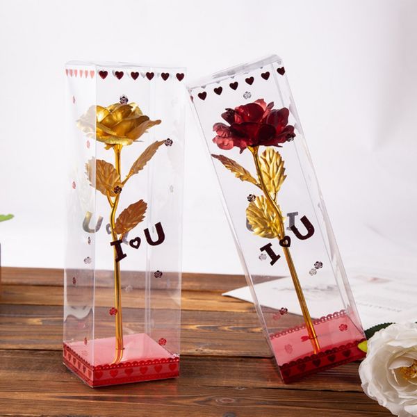 24k foil plated rose gold rose lasts forever love wedding decor lover valentine's day creative gift
24k foil plated rose gold rose lasts forever love wedding decor lover valentine's day creative gift