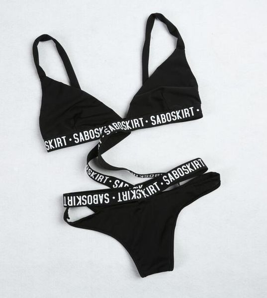 2019 summer beach swim wear bathing suit woman black letter swimsuit female beach biquinis women swimwear push up brazilian bikini set
2019 summer beach swim wear bathing suit woman black letter swimsuit female beach biquinis women swimwear push up brazilian bikini set