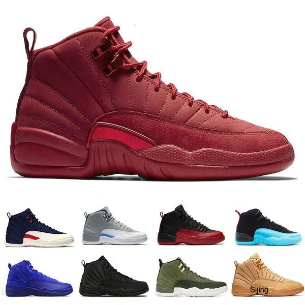 12 12s basketball shoes for men game royal triple black gym red flu game gamma blue the m master mens sports sneakers size 8-13
12 12s basketball shoes for men game royal triple black gym red flu game gamma blue the m master mens sports sneakers size 8-13