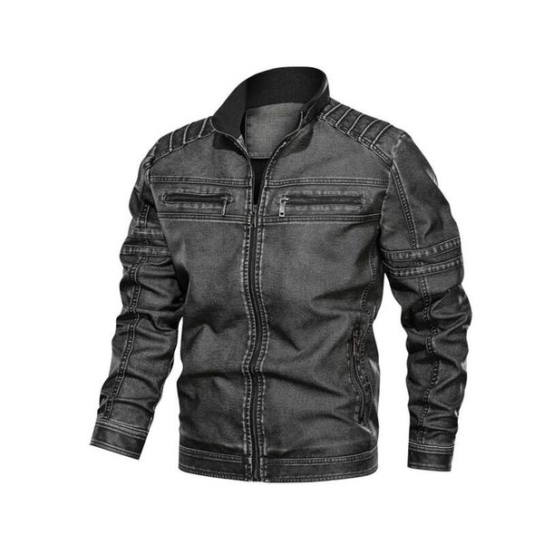 mens designer leather jackets fashion pu vintage luxury jacket new arrival streetwear leather jacket with zipper mens clothing, Black
mens designer leather jackets fashion pu vintage luxury jacket new arrival streetwear leather jacket with zipper mens clothing, Black