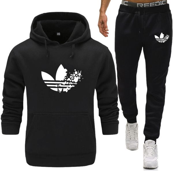2019 new fashion men's hoodie suit brand sportswear men's sweatshirt + track pants sportswear running clothes, Black;blue
2019 new fashion men's hoodie suit brand sportswear men's sweatshirt + track pants sportswear running clothes, Black;blue