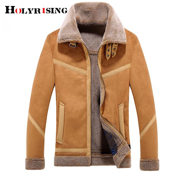 holyrising new winter jacket men's clothing fake lamb cashmere coat jacket m-4xl wool liner men winter coat 18987-5, Black;brown
holyrising new winter jacket men's clothing fake lamb cashmere coat jacket m-4xl wool liner men winter coat 18987-5, Black;brown