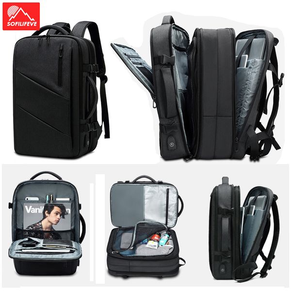 expandable large travel bag luggage usb lapbackpack men women outdoor camping hiking backpack femal male bag black mochila
expandable large travel bag luggage usb lapbackpack men women outdoor camping hiking backpack femal male bag black mochila