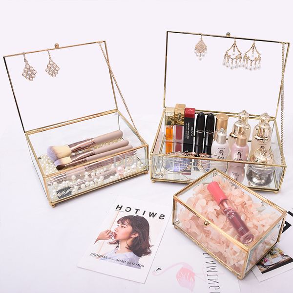 ddisplay retro mirror rectangular glass jewelry case valentines day eternal flower gift box vintage glass jewelry box for girl, Black;white
ddisplay retro mirror rectangular glass jewelry case valentines day eternal flower gift box vintage glass jewelry box for girl, Black;white