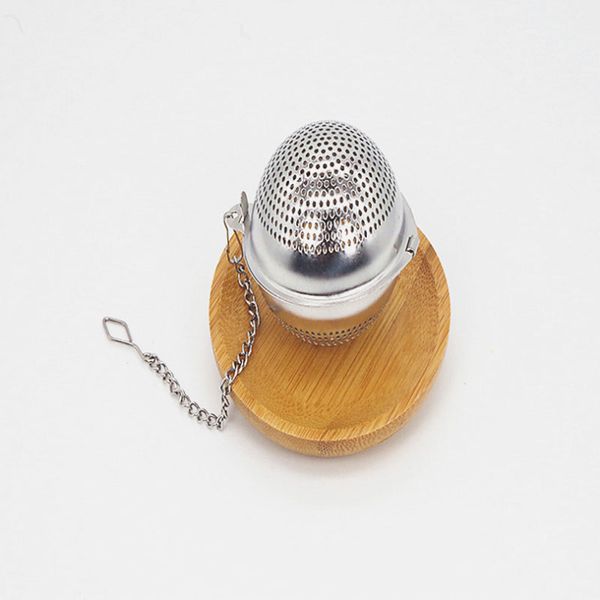 wholesale stainless steel tea infuser strainers home kitchen accessories strainer ball mesh features a chain tool t0603
wholesale stainless steel tea infuser strainers home kitchen accessories strainer ball mesh features a chain tool t0603