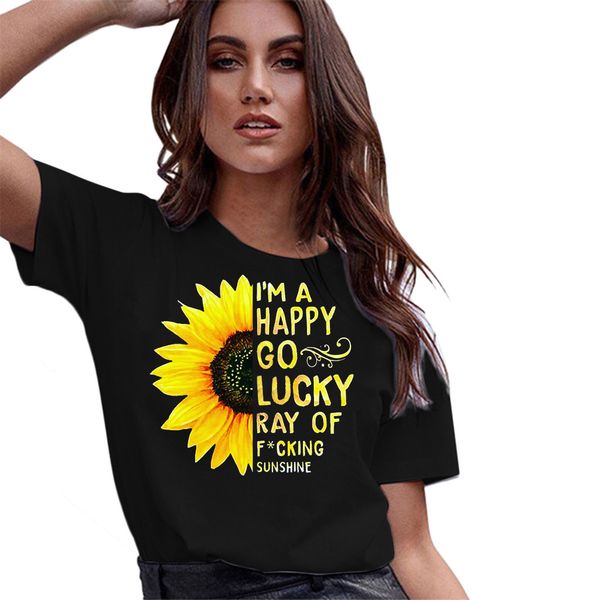 casual summer chiffon women's fashion rise and shine sunflower graphic tee summer short sleeve shirts blouse, White
casual summer chiffon women's fashion rise and shine sunflower graphic tee summer short sleeve shirts blouse, White