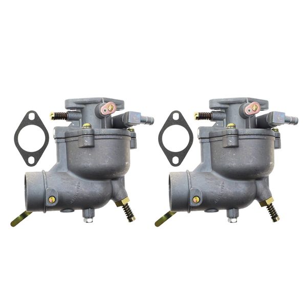 2x engine carburetor parts w/ gasket for 170402 398170