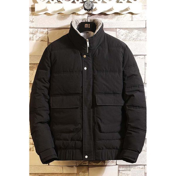 winter jacket men 2019 fashion stand collar male parka jacket mens solid thick jackets and coats man winter parkas, Black
winter jacket men 2019 fashion stand collar male parka jacket mens solid thick jackets and coats man winter parkas, Black