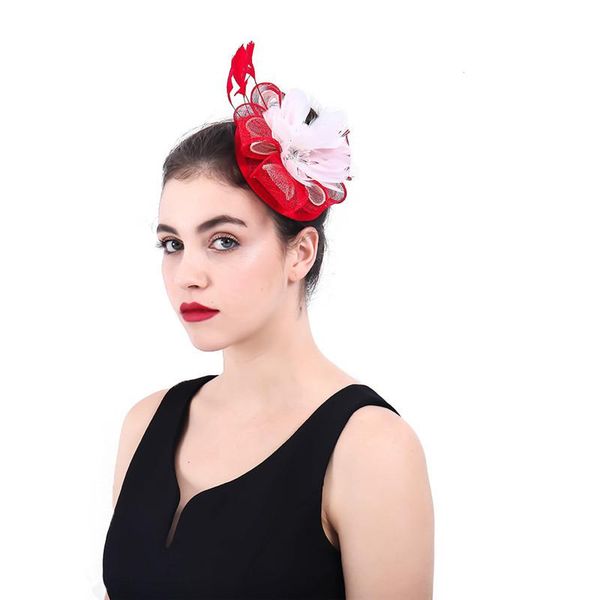 handmade bridal wedding small hats noble ladies banquet party flax mesh feather hair accessories handmade vintage fashion
handmade bridal wedding small hats noble ladies banquet party flax mesh feather hair accessories handmade vintage fashion