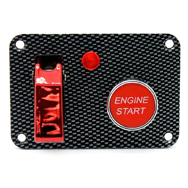 carbon fiber breadboard two groups toggle switch breadboard red aviation cover ignition lock light included button start
carbon fiber breadboard two groups toggle switch breadboard red aviation cover ignition lock light included button start