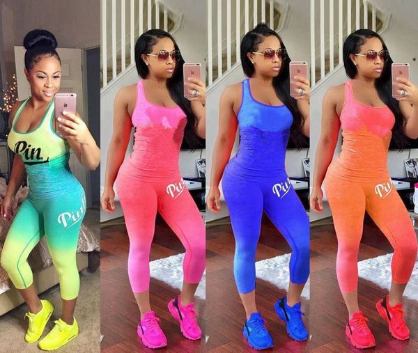 Pink letter outfit leevele ve t tight pant track uit women ummer gradient color jogging uit 2pc et very hot
Pink letter outfit leevele ve t tight pant track uit women ummer gradient color jogging uit 2pc et very hot