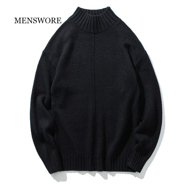 menswore men warm sweater brand new casual fashion pullovers male long sleeve fit high collar solid knitwear winter pull homme, White;black
menswore men warm sweater brand new casual fashion pullovers male long sleeve fit high collar solid knitwear winter pull homme, White;black