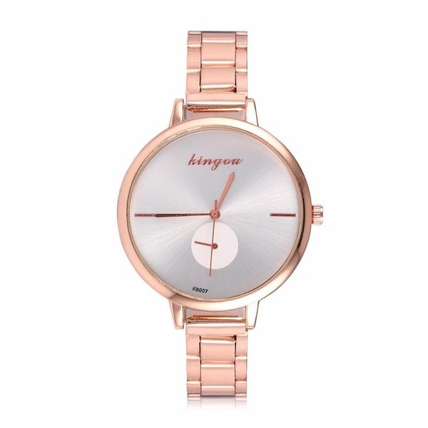 stylish women's quartz watch stainless steel bracelet dress decoration ladies casual wristwatch, Slivery;brown
stylish women's quartz watch stainless steel bracelet dress decoration ladies casual wristwatch, Slivery;brown