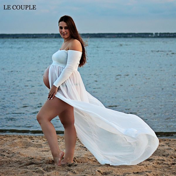 le couple maternity pgraphy props pregnancy clothes maxi maternity pgraphy dress chiffon dress, White
le couple maternity pgraphy props pregnancy clothes maxi maternity pgraphy dress chiffon dress, White