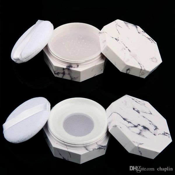 10 20ml g marbling octagon shape empty powder puff case face loose powder blush makeup cosmetic jar containers with mesh sifter
10 20ml g marbling octagon shape empty powder puff case face loose powder blush makeup cosmetic jar containers with mesh sifter