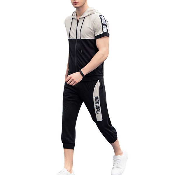 2020 men summer hoodies tracksuit men set short hoodies and short pants sleeve casual mens sporting suits +pants, Gray
2020 men summer hoodies tracksuit men set short hoodies and short pants sleeve casual mens sporting suits +pants, Gray