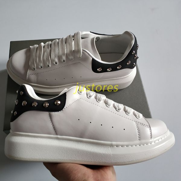 2020 size 35-46 man woman designer shoe white studded macqueen oversized sole sneaker italian luxury shoe casual shoes with box, Black
2020 size 35-46 man woman designer shoe white studded macqueen oversized sole sneaker italian luxury shoe casual shoes with box, Black