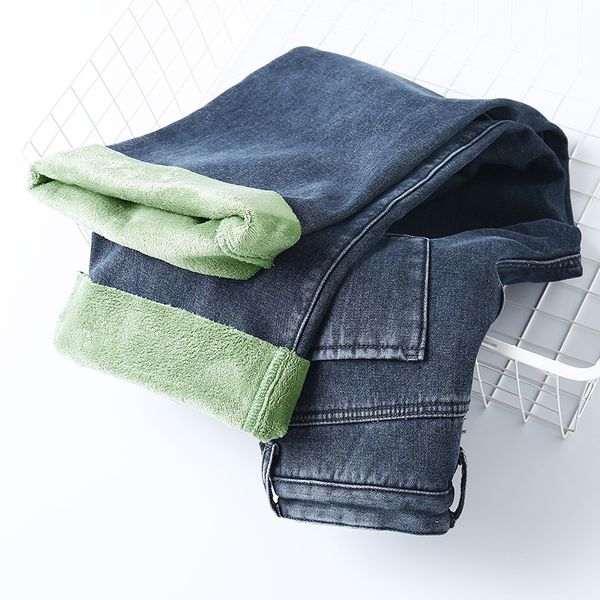 women winter fleece jeans pants fashion warm thicken denim wide leg pants 2019 loose high wasit trouser streetpants p9262, Blue
women winter fleece jeans pants fashion warm thicken denim wide leg pants 2019 loose high wasit trouser streetpants p9262, Blue