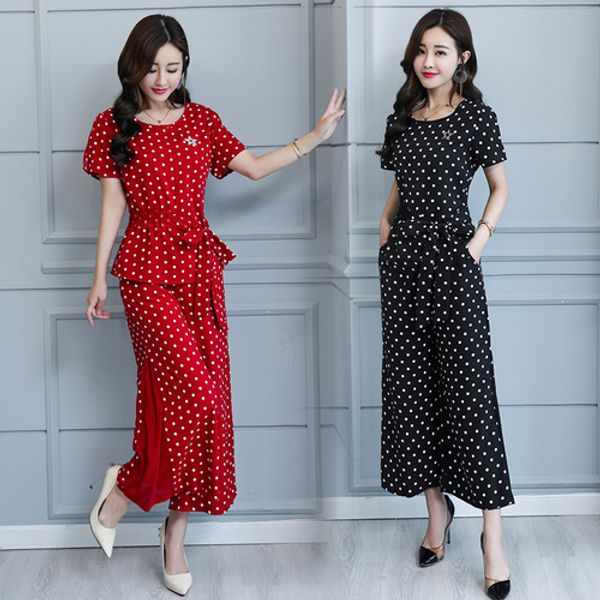 plus size 4xl two piece set woman suit spring new dot conjunto feminino year-old female costume ensemble femme survetement, White
plus size 4xl two piece set woman suit spring new dot conjunto feminino year-old female costume ensemble femme survetement, White