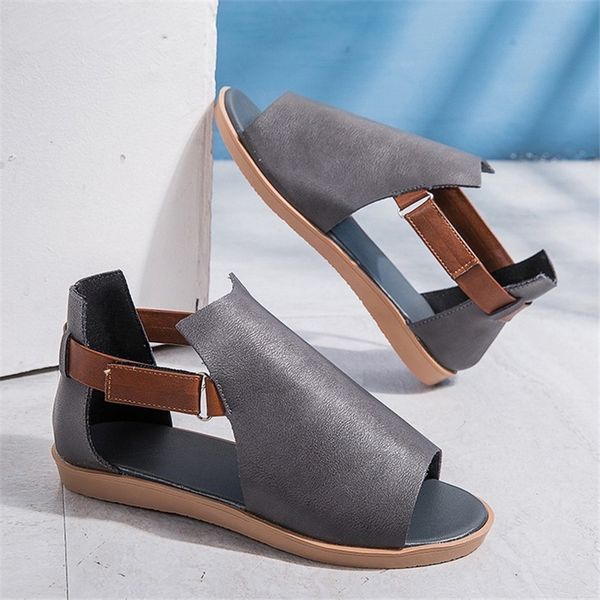 jianbudan flat sandals for women's peep toe rome shoes gladiator sandals pu leather fashion plus size women's shoes 35-43, Black
jianbudan flat sandals for women's peep toe rome shoes gladiator sandals pu leather fashion plus size women's shoes 35-43, Black