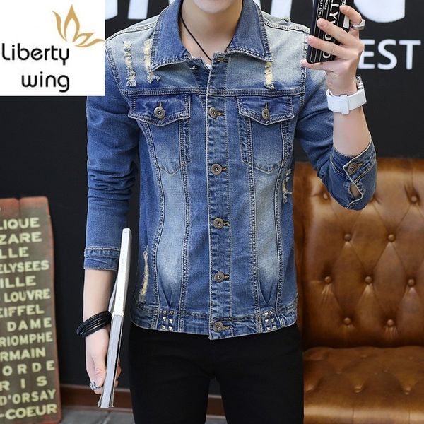 new mens clothing high street men's denim jaqueta masculina spring autumn jeans jacket casual men cowboy size 3xl, Black;brown
new mens clothing high street men's denim jaqueta masculina spring autumn jeans jacket casual men cowboy size 3xl, Black;brown