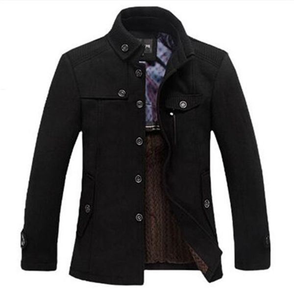 new brand clothing 2018 winter jakets for men and parks stand-up collar men's windbreaker jacket thickened woolen coat, Black
new brand clothing 2018 winter jakets for men and parks stand-up collar men's windbreaker jacket thickened woolen coat, Black