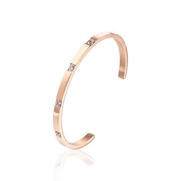 2020 new stainless steel cuff bracelets silver rose gold lover bangle with cnc crystals bracelet for man, Black
2020 new stainless steel cuff bracelets silver rose gold lover bangle with cnc crystals bracelet for man, Black