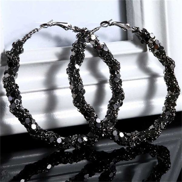 hoop & huggie women big circle earrings vintage large black oversize exaggerated statement fashion jewelry, Golden;silver
hoop & huggie women big circle earrings vintage large black oversize exaggerated statement fashion jewelry, Golden;silver