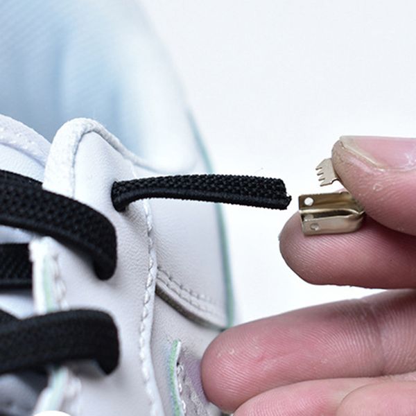 1 pair wild flat no tied lazy shoelaces for sneakers reticulated stretch elastic shoe laces cords metal buckles 105cm, White;pink
1 pair wild flat no tied lazy shoelaces for sneakers reticulated stretch elastic shoe laces cords metal buckles 105cm, White;pink