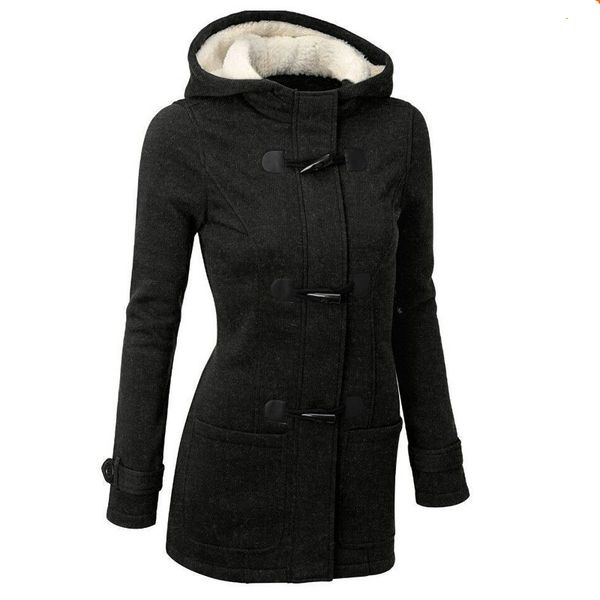 2019 new spring autumn women's overcoat female hooded coat zipper horn button outwear jacket casaco feminino women causal coat, Black;brown
2019 new spring autumn women's overcoat female hooded coat zipper horn button outwear jacket casaco feminino women causal coat, Black;brown