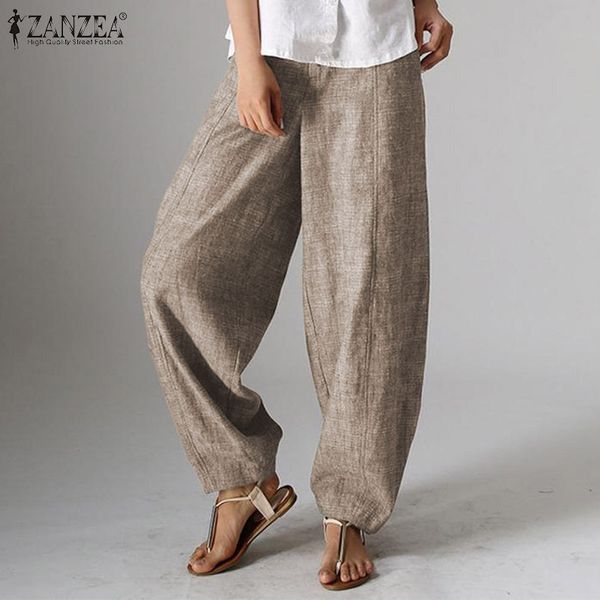 zanzea women high waist solid lanten pants elegant work wide leg pants casual loose trousers solid harem pantalon plus size, Black;white
zanzea women high waist solid lanten pants elegant work wide leg pants casual loose trousers solid harem pantalon plus size, Black;white