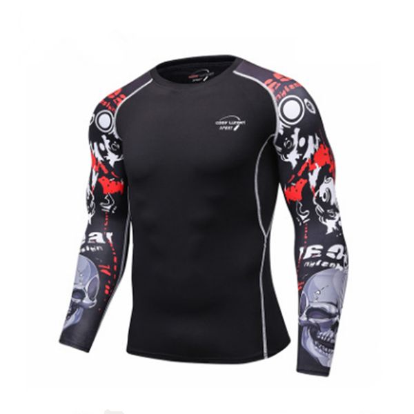 codylundin new run fitness compression shirt men long sleeve 3d t shirt printed brand clothing training t shirts tight, Black;blue
codylundin new run fitness compression shirt men long sleeve 3d t shirt printed brand clothing training t shirts tight, Black;blue