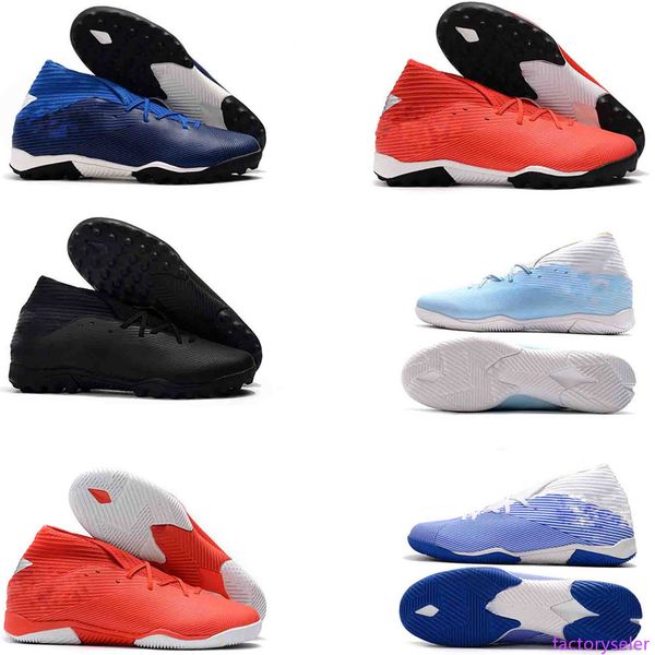 new md laceless nemeziz 19.3 indoor soccer football boots tf in high ankle socks turf soccer cleats messi football shoes size 39-45
new md laceless nemeziz 19.3 indoor soccer football boots tf in high ankle socks turf soccer cleats messi football shoes size 39-45