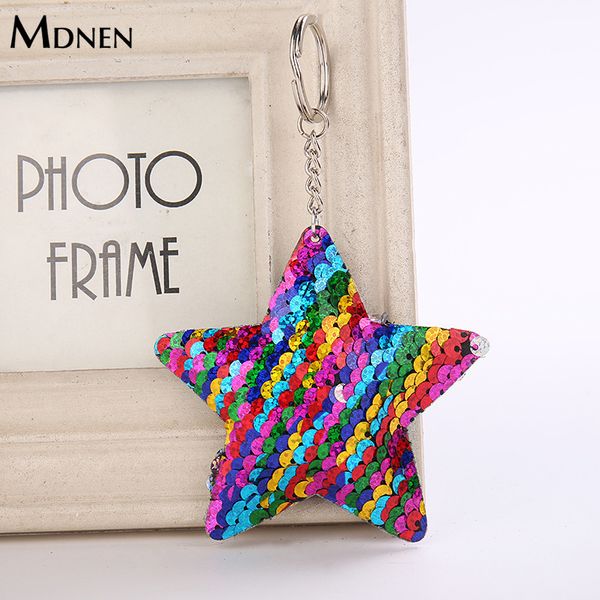 mdnen women cute star sequins keychains house key chain star glitter pompom sequins key ring car bag accessory keyholder keyfob, Silver
mdnen women cute star sequins keychains house key chain star glitter pompom sequins key ring car bag accessory keyholder keyfob, Silver