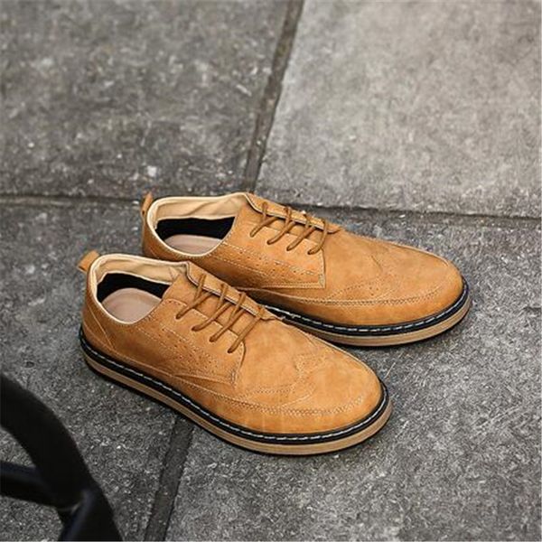 british style men casual shoes breathable comfortable carved brogue shoes spring autumn male flats 02c, Black
british style men casual shoes breathable comfortable carved brogue shoes spring autumn male flats 02c, Black