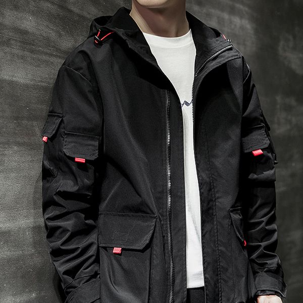 plus size spring autumn men's casual hooded zipper jacket men's clothing pure color coat coat 2019 new, Black;brown
plus size spring autumn men's casual hooded zipper jacket men's clothing pure color coat coat 2019 new, Black;brown